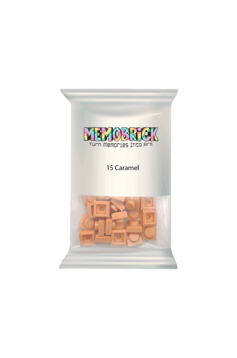 Bag of Bricks- Caramel 15 - Memobrick