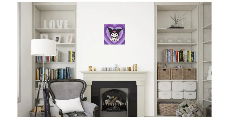 KUROMI HOME DECOR BRICKED MOSAIC PORTRAIT 20X20 Memobrick
