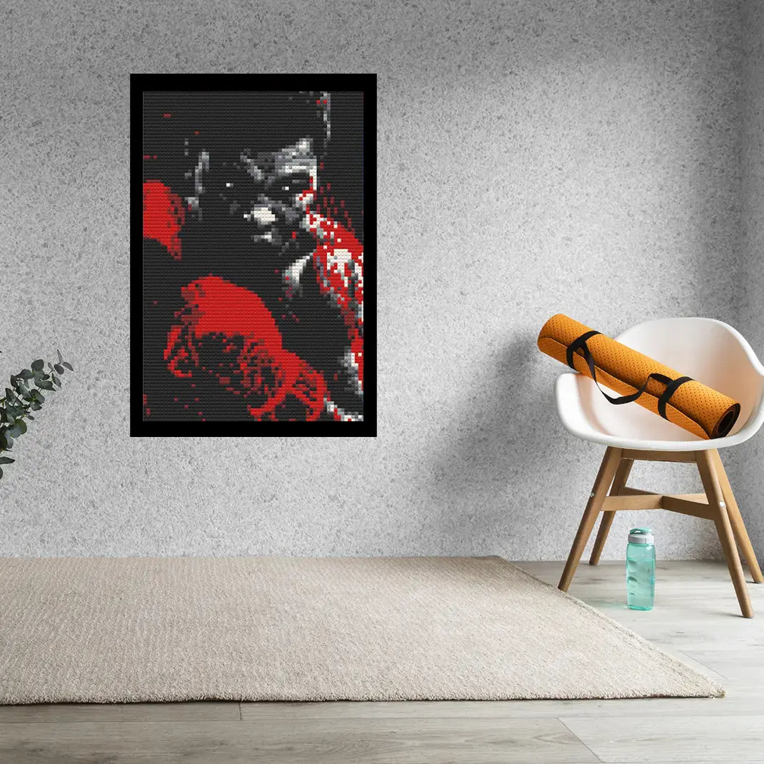 Muhamad Ali Bricked Mosaic Home Decor 20x30" - Memobrick